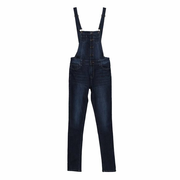 Meagan Denim Denim - MEGAN DENIM Medium Wash Overalls Size S